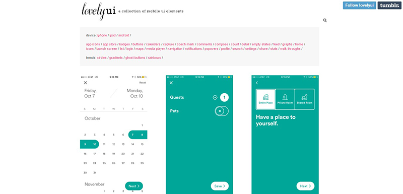 LovelyUI-HomePage
