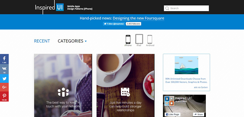 InspiredUI-HomePage
