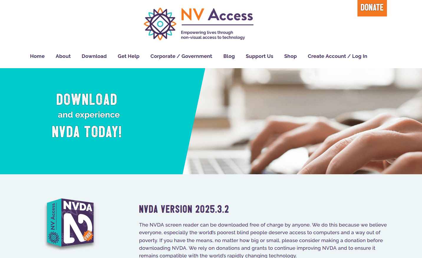 NVDA homepage.png