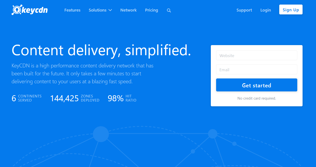 KeyCDN homepage.png